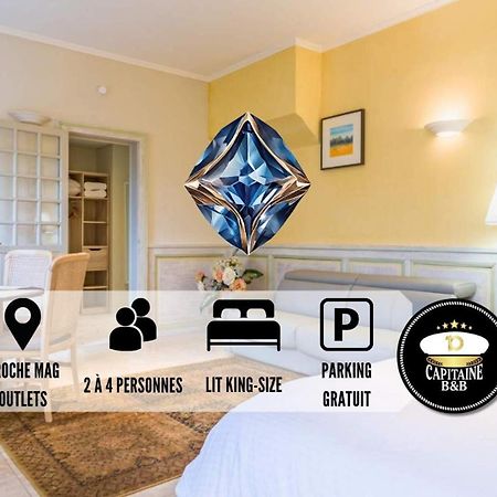Le Saphir - Confort - Proche Mag Outlet Troyes - Parking Gratuit Pont Sainte Marie Bagian luar foto